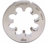 Плашка коническая NKP NPT 1 1/4-11.5 DINEN24230 HSSE 75x26мм 121001-N1-4643