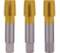 Метчик H-Tools NPT 1/4 -18, комплект из 3-х шт., HSSE, 100мм, a=9,0 88414S3EHT 1