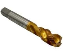 Метчик машинно-ручной TORNERI М 3.0х0.5 DIN371 для глухих отверстий с винтовой канавкой с покрытием TiCN HSS-Co5 Т025465