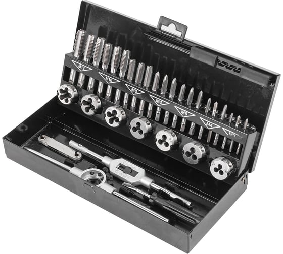 Набор метчиков и плашек Rockforce 32 пр. RF-M032-1(48308)