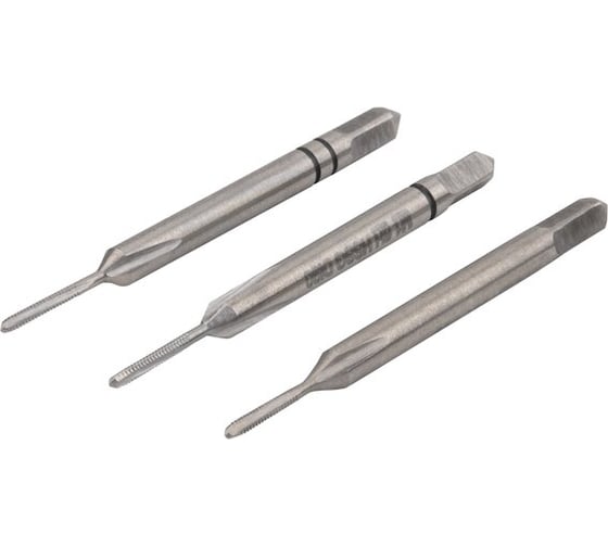 Комплект ручных метчиков NORGAU DIN 352 HSS-G M 1 013002010