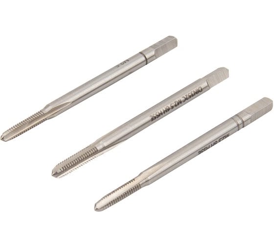 Комплект ручных метчиков NORGAU DIN 352 HSSE M 2,5 013007002