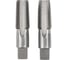 Набор метчиков NORGAU (2 шт) HSS NPT 1/2-14 DIN 2184-2 013023260 1