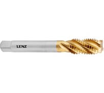 Метчик машинный LENZ для глухих отверстий М22х2,5, DIN 376, HSS/TiN, LZGM-1622