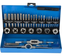 Набор метчиков и плашек Debever Machining Solutions М3-М12, 32 предмета, метрическая резьба, Standard DB-S-TDM5032