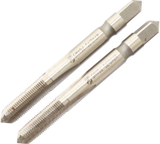 Метчик CNIC М 7,0х0,75 м/р.Р6АМ5 набор из 2-х шт. для глухих и сквозных отверстий 76600