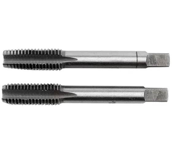 Метчик CNIC М22,0 х 0,75 9ХС ручной, набор из 2-х шт. для глухих и сквозных отверстий 76590