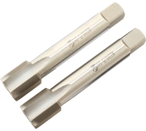 Метчик CNIC М22,0 х 0,75 9ХС ручной, набор из 2-х шт. для глухих и сквозных отверстий 76590