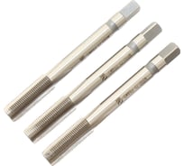 Метчик CNIC М 8,0х0,75 м/р.Р6АМ5 набор из 3-х шт. для глухих и сквозных отверстий 76605
