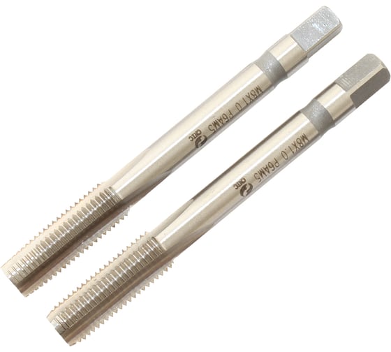 Метчик CNIC М 8,0х1,0 м/р.Р6АМ5 набор из 2-х шт. для глухих и сквозных отверстий 76606