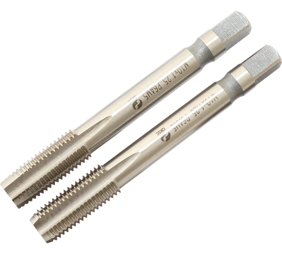 Метчик CNIC М10,0 х 1,25 м/р.Р6АМ5 набор из 2-х шт. для глухих и сквозных отверстий 76609