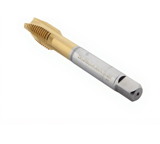 Метчик CNCINS М16х2,0 для сквозных отверстий, DIN376, с покрытием TiN TSP1.M16х2,0.6H.DIN376.TiN.M35