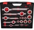 Набор метчиков и плашек MASTER-TOOL UNF 1/4 -1.0 HSS-G 37пр 1014901010006 3