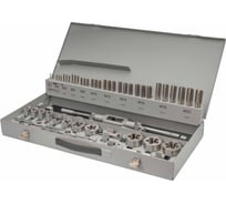 Набор метчиков и плашек MASTER-TOOL HSS-G M3 -M20 56пр 1017601010004