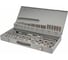 Набор метчиков и плашек MASTER-TOOL HSS-G M3 -M20 56пр 1017601010004 1