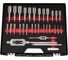 Набор метчиков и плашек MASTER-TOOL 46пр UNC 1/4 -1.0 HSS-G 1014901010005 2