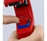 Труборез для канализационных пластиковых труб Knipex DPT50 диаметр 32/40/50 мм, толщина 2.5 - 3.5 мм, длина 202 мм BK KN-902302BK 12