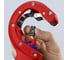 Труборез для канализационных пластиковых труб Knipex DPT50 диаметр 32/40/50 мм, толщина 2.5 - 3.5 мм, длина 202 мм BK KN-902302BK 15