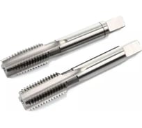 Метчики ручные GARWIN M12x1.75, DIN 352, HSS, 6H, комплект из 2 штук GM-TC12175