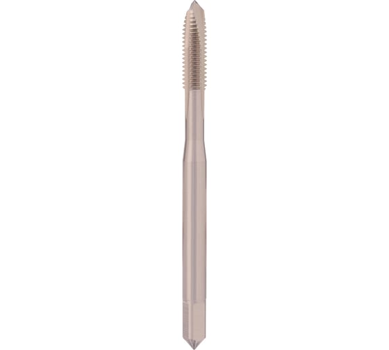 Метчик машинный MASTER-TOOL М2.5 шаг 0.45мм DIN371 HSSE L-50мм a=2.1 612001-Al-0025