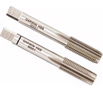 Метчики ручные GARWIN Mf9x1.0, DIN 2181, HSS, 6H, комплект из 2 штук GM-TF090100