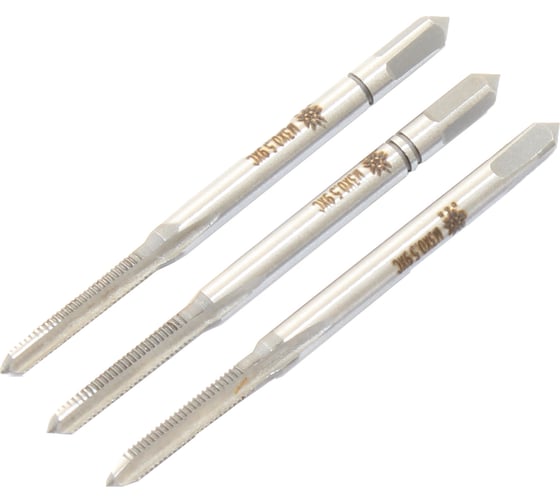 Метчик TLX М 3,0 0,5 9ХС ручной, к-т из 3-х шт. 75943