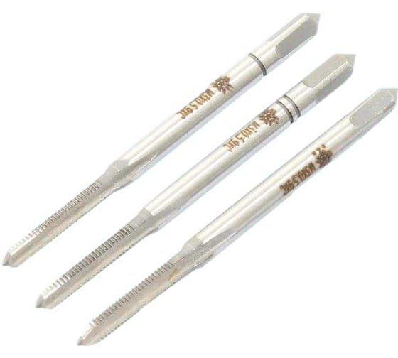 Метчик TLX М 4,0 х 0,5 9ХС ручной, к-т из 2-х шт. 75906