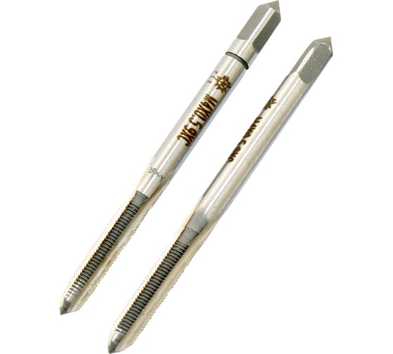 Метчик TLX М 4,0 х 0,5 9ХС ручной, к-т из 2-х шт. 75906