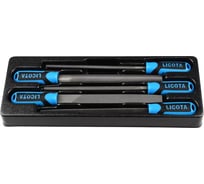Набор напильников Licota 200 мм, 5 пр. в ложементе ACK-384105