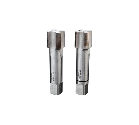 Метчики ручные GARWIN Mf24x1.25, DIN 2181, HSS, 6H, комплект из 2 штук GM-TF240125 1