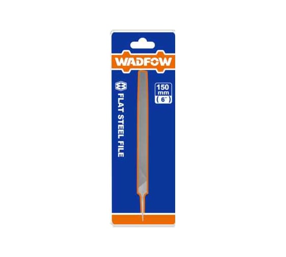 Напильник плоский WADFOW 150 мм 12/120 WFE1616