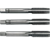 Набор ручных метчиков ZIRA No 1000 HSS DIN 352, 3 пр., Nr.1/Nr.2/Nr.3, M 10 x 1.5  ZI-100092