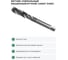 Метчик СаМат Плюс маш/руч спиральный M10X1.5 DIN371 (HSS-Co) (1 шт) KRP-6251 2