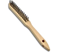 Щетка ручная Lessmann 2х рядная, стальная 0,35мм 100021
