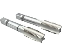 Метчик трубный машинно-ручной TORNERI G 1 Р6М5 комплект из 2-х штук 040713