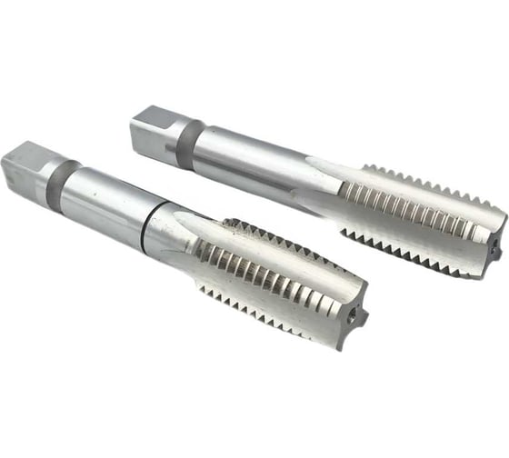Метчик трубный машинно-ручной TORNERI G 1 Р6М5 комплект из 2-х штук 040713