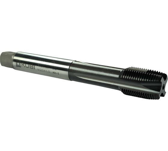 Метчик для сквозных отверстий KOBI KBSP20 M20x1.5 6HX HSS-E 1567A