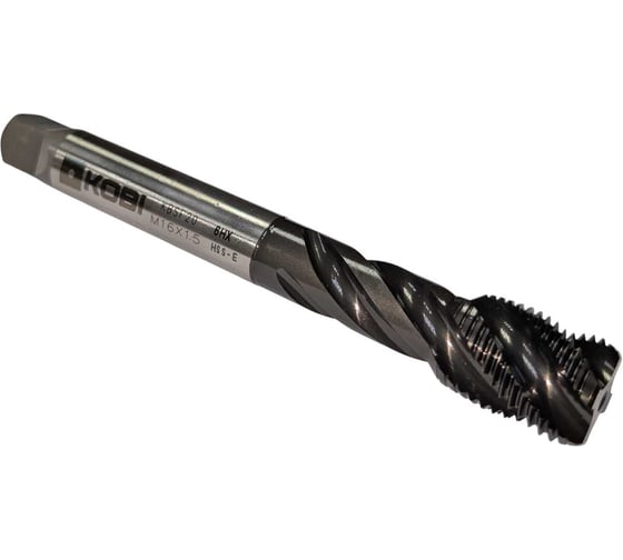 Метчик для глухих отверстий KOBI KBSF20 M16x1.5 6HX HSS-E 1075A