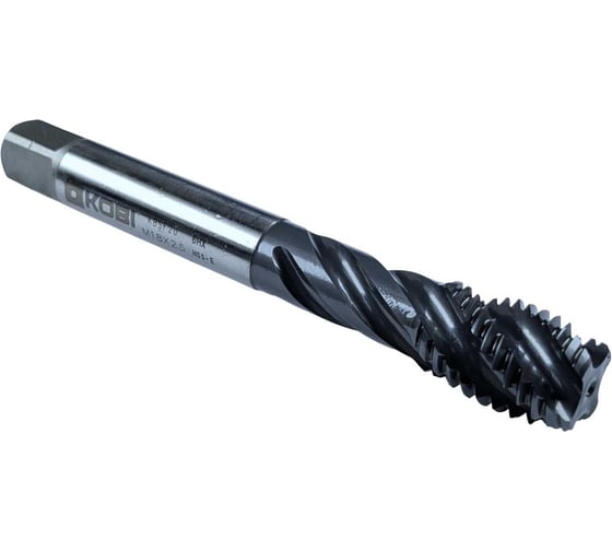 Метчик для глухих отверстий KOBI KBSF20 M18x2.5 6HX HSS-E 1502A