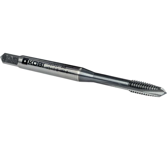 Метчик для сквозных отверстий KOBI KBSP20 M5x0.8 6HX HSS-E 1071A 1
