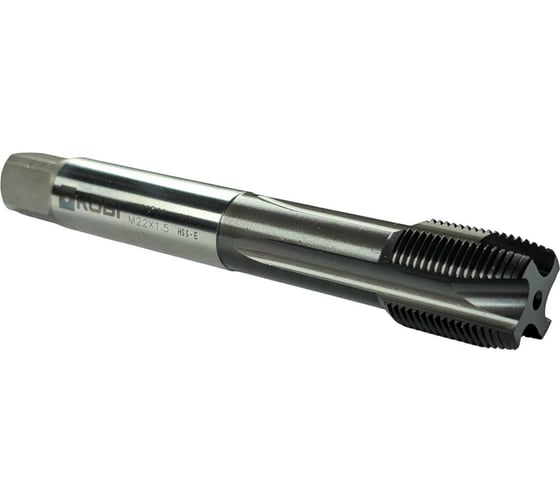 Метчик для сквозных отверстий KOBI KBSP20 M22x1.5 6HX HSS-E 1569A