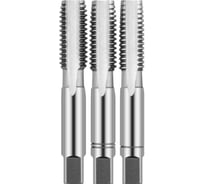 Метчик ИНСТУЛС дюймовый UNC 7/ 8х 9Н 60гр. к-т(3 шт) 9ХС (L-95мм I-40мм) ручной 00002002249
