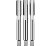 Метчик ИНСТУЛС дюймовый BSW 1 5/ 8х 5Н 55гр. к-т(3 шт) Р6М5 (L-170мм I-60мм) ручной 00002002245