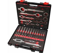 Набор метчиков и плашек MASTER-TOOL BSW 1/4 -1.0 HSS-G 46пр 1014901010007
