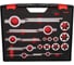 Набор метчиков и плашек MASTER-TOOL BSW 1/4 -1.0 HSS-G 46пр 1014901010007 3