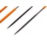Набор надфилей (напильников) TDM ELECTRIC 5 штук, Ø3 мм, длина 140 мм, пластиковая рукоятка, серия "Рубин" SQ1026-0301 3