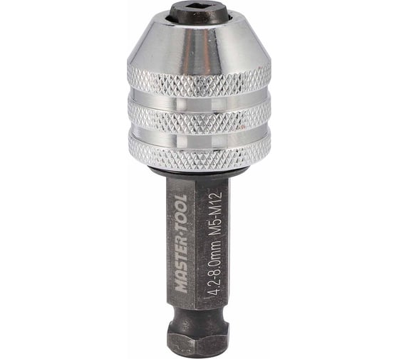 Метчикодержатель с шестигранным хвостовиком MASTER-TOOL M5-M12 (4,2-8,0мм) 1040701010003