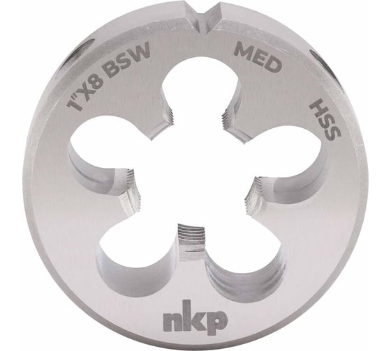 Плашка NKP BSW 1.0 -8 DINEN22568 HSS 55x22мм 241100N