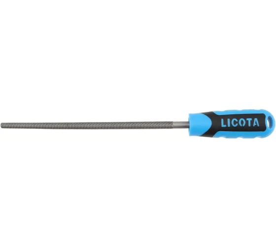 Напильник круглый драчёвый Licota №1, 200 мм, с рукояткой RFC108
