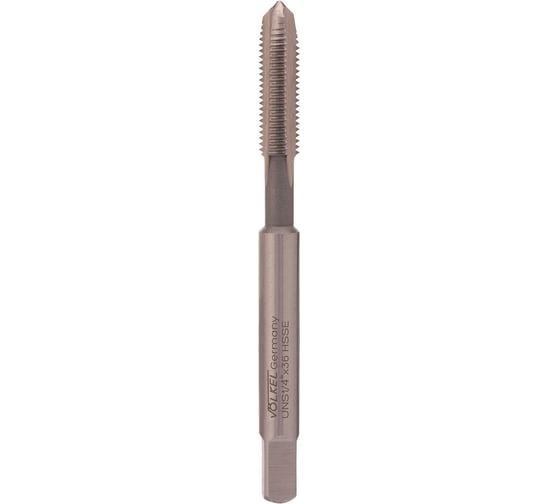 Метчик машинный VOLKEL UNS 1/4 -36 ISO529 HSSE V83202